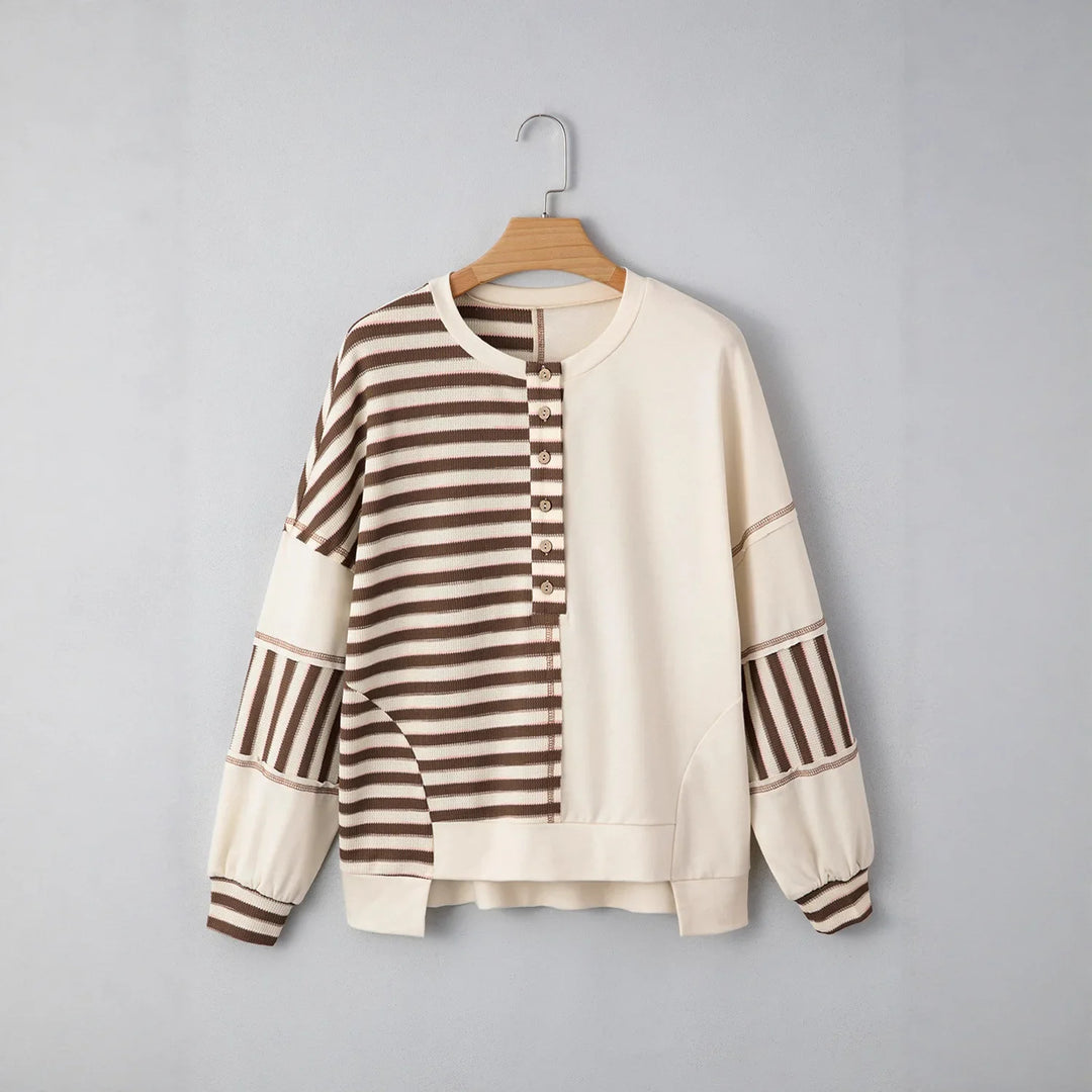 Kathryn | Striped Comfortable Sweater