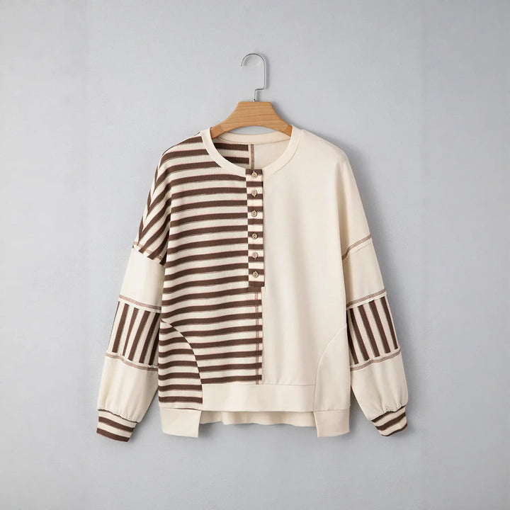 Kathryn | Striped Comfortable Sweater