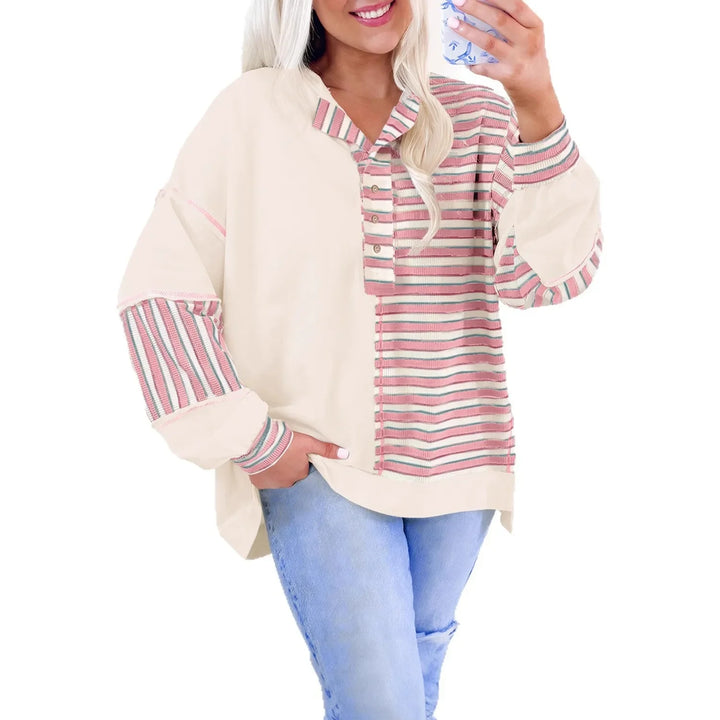 Kathryn | Striped Comfortable Sweater