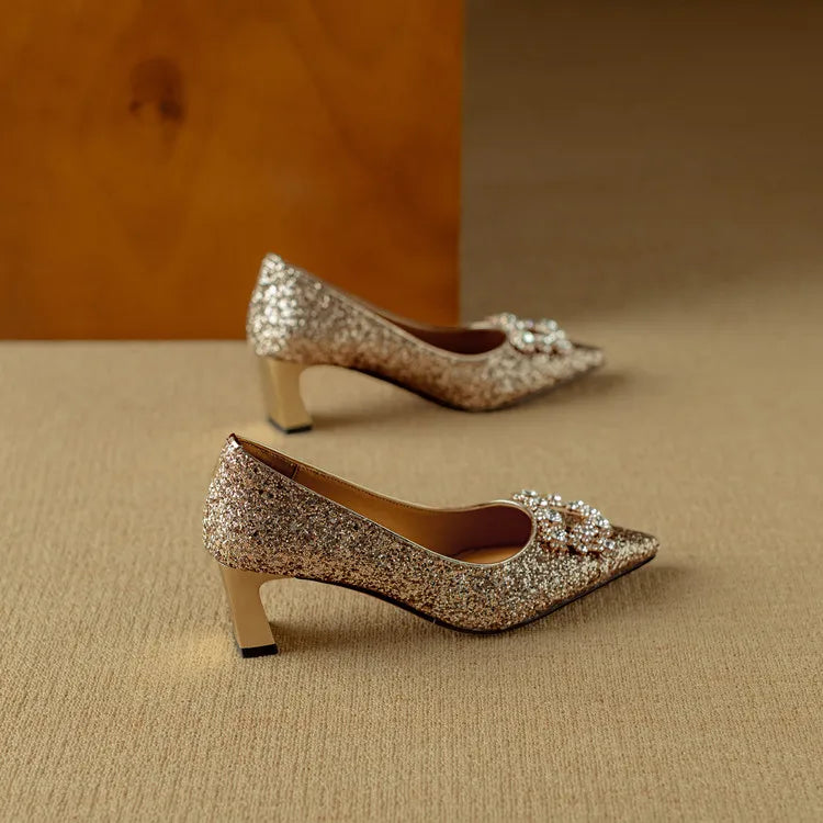 Gloria | Glitter Heels