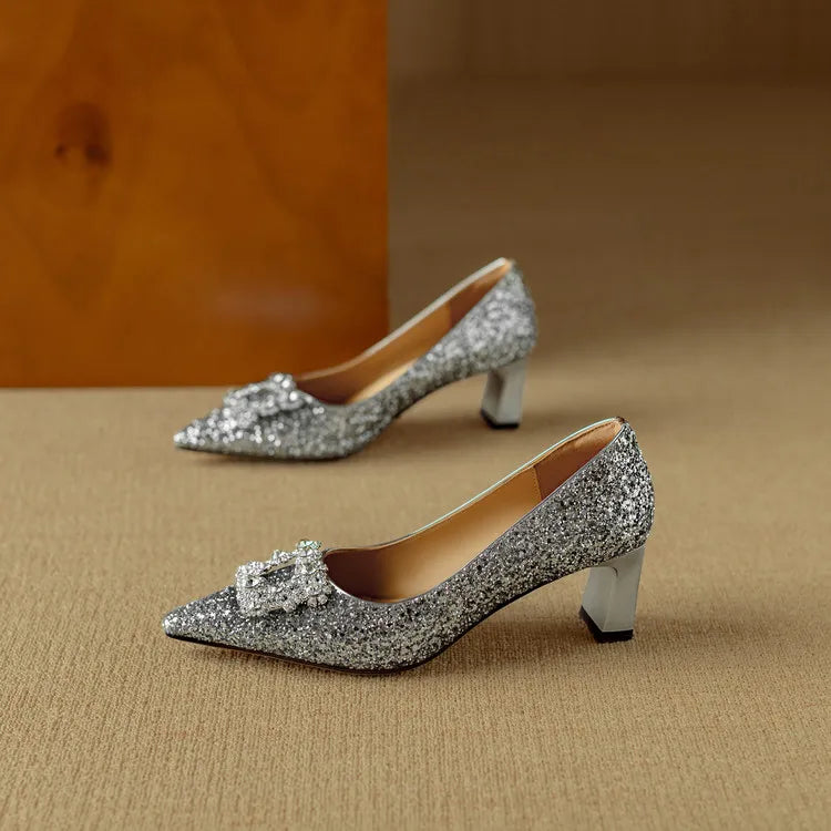 Gloria | Glitter Heels