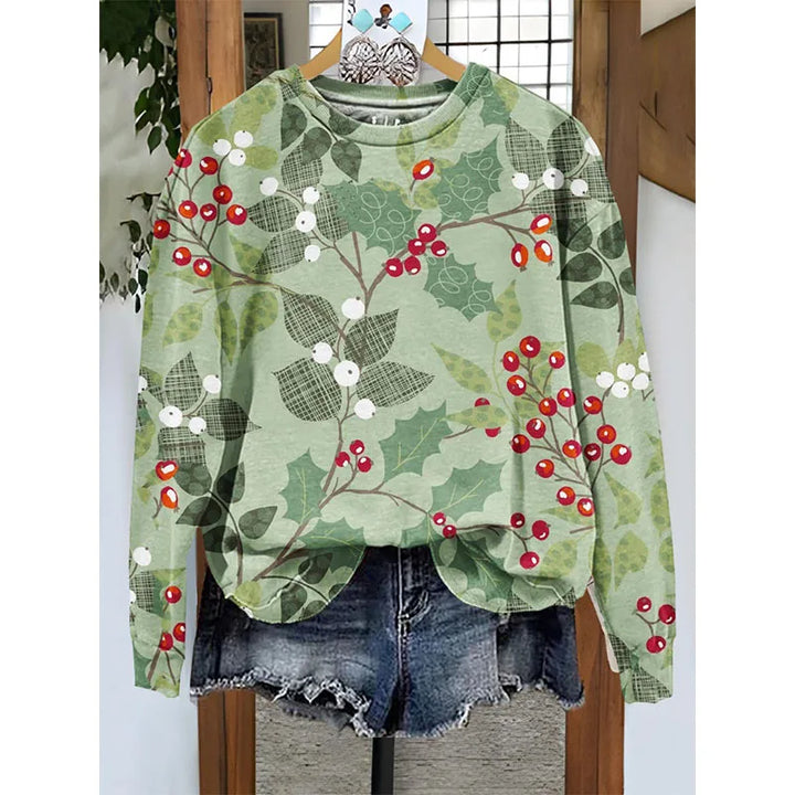 New Christmas Sweatshirts Santa Claus 3D Print Women O-Neck Hoodies Casual Streetwear Y2k Pullovers Harajuku Tops Woman Clothing