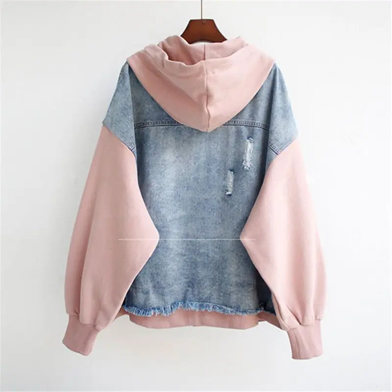 Ivana - Denim Hoodie Jacket