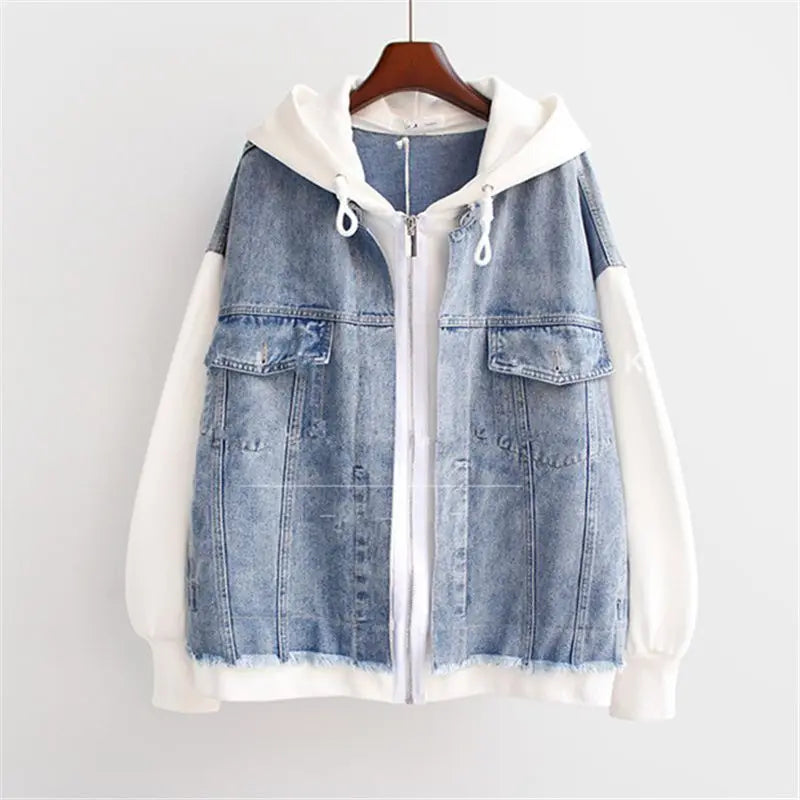Ivana - Denim Hoodie Jacket