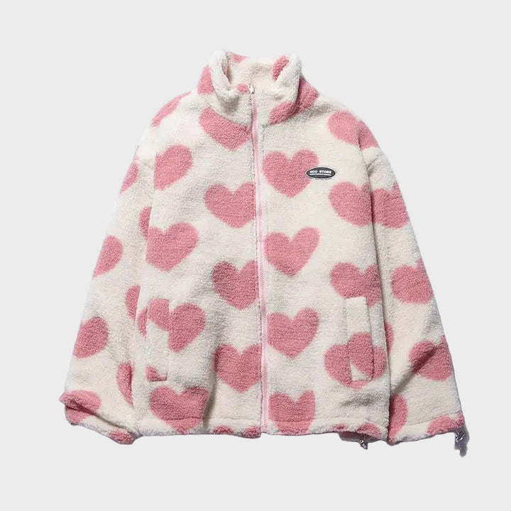 Katerina – Reversible Jacket with Hearts