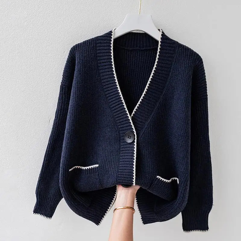 Stylish Oversized Knit Vest