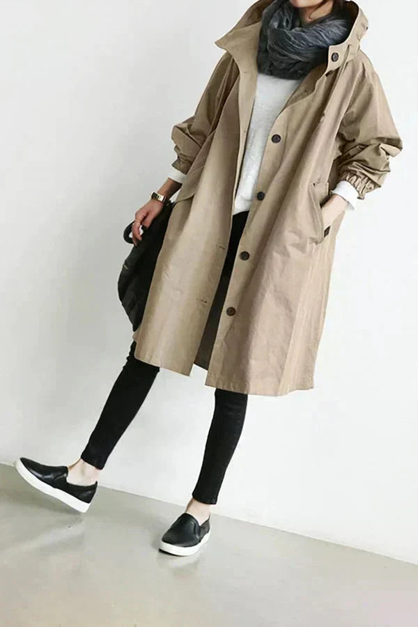 Valentina | Comfortable and Water-Repellent Trench Coat for Elegant Protection