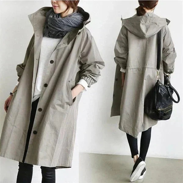 Valentina | Comfortable and Water-Repellent Trench Coat for Elegant Protection