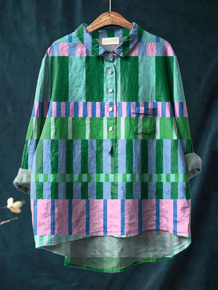 Caroline | Joyful Stripes Shirt