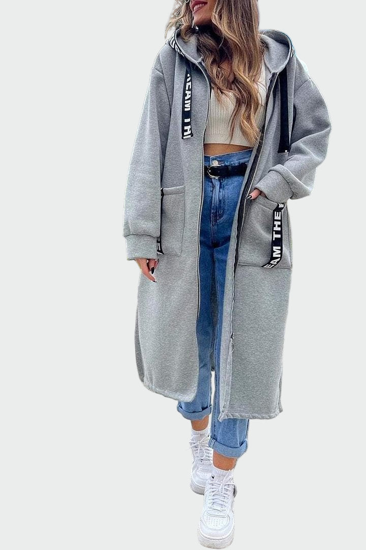 Suzy - Long Hooded Coat
