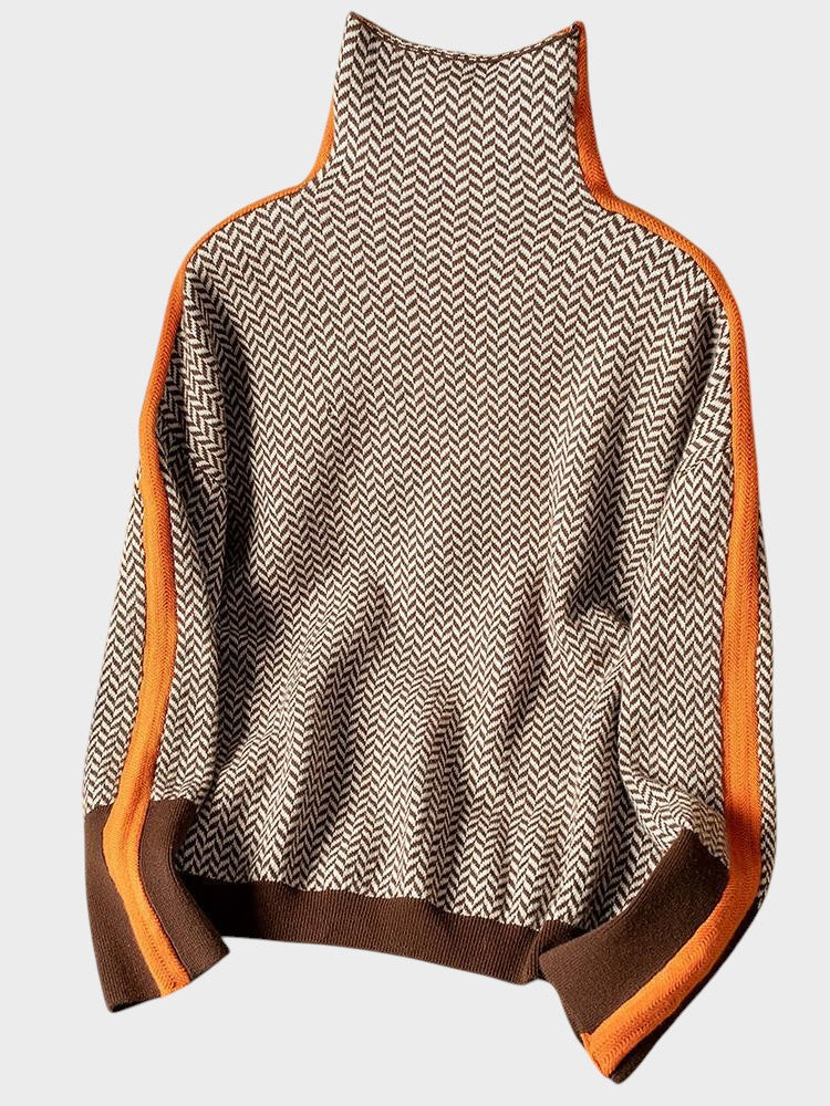 Jessica - Sweater with High Neck