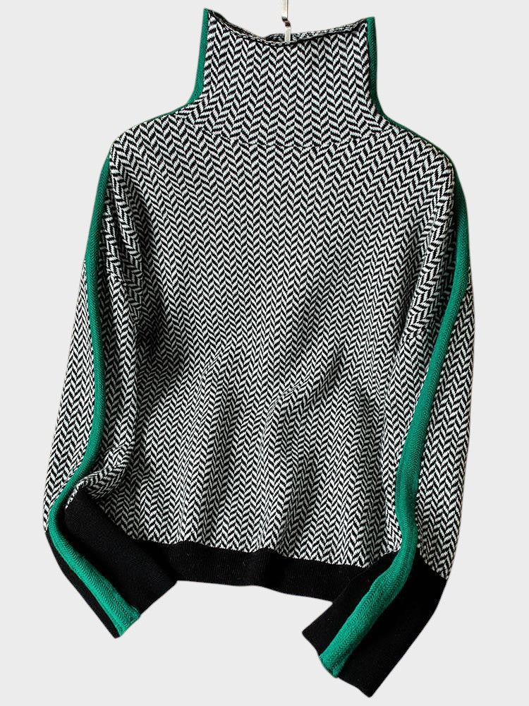 Jessica - Sweater with High Neck