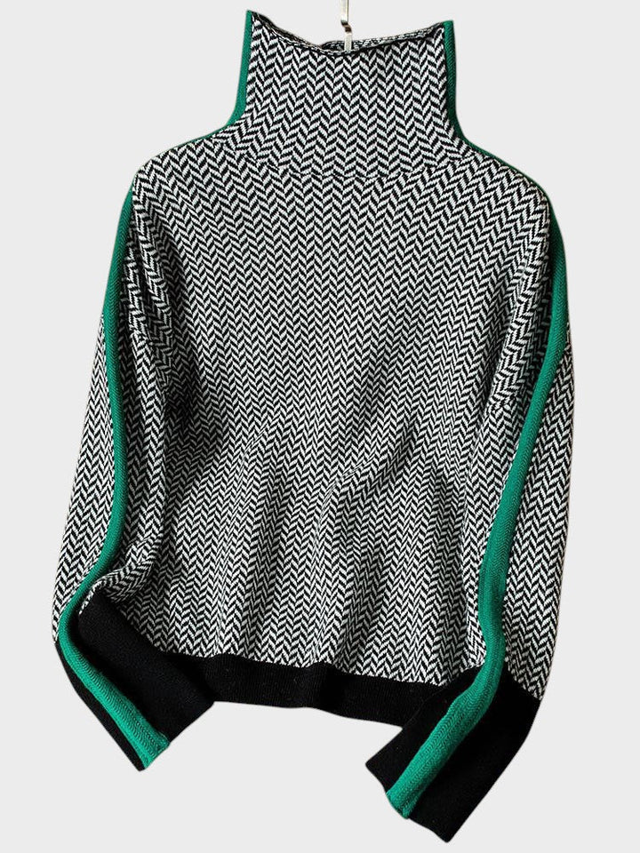 Jessica - Sweater with High Neck