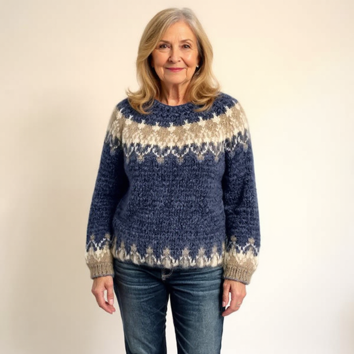 Angela | Vintage Island Sweater
