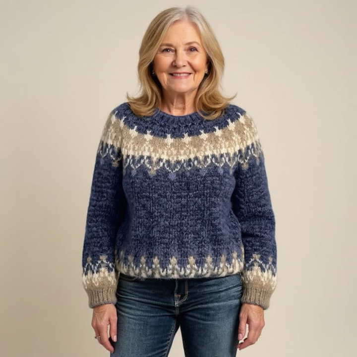 Angela | Vintage Island Sweater