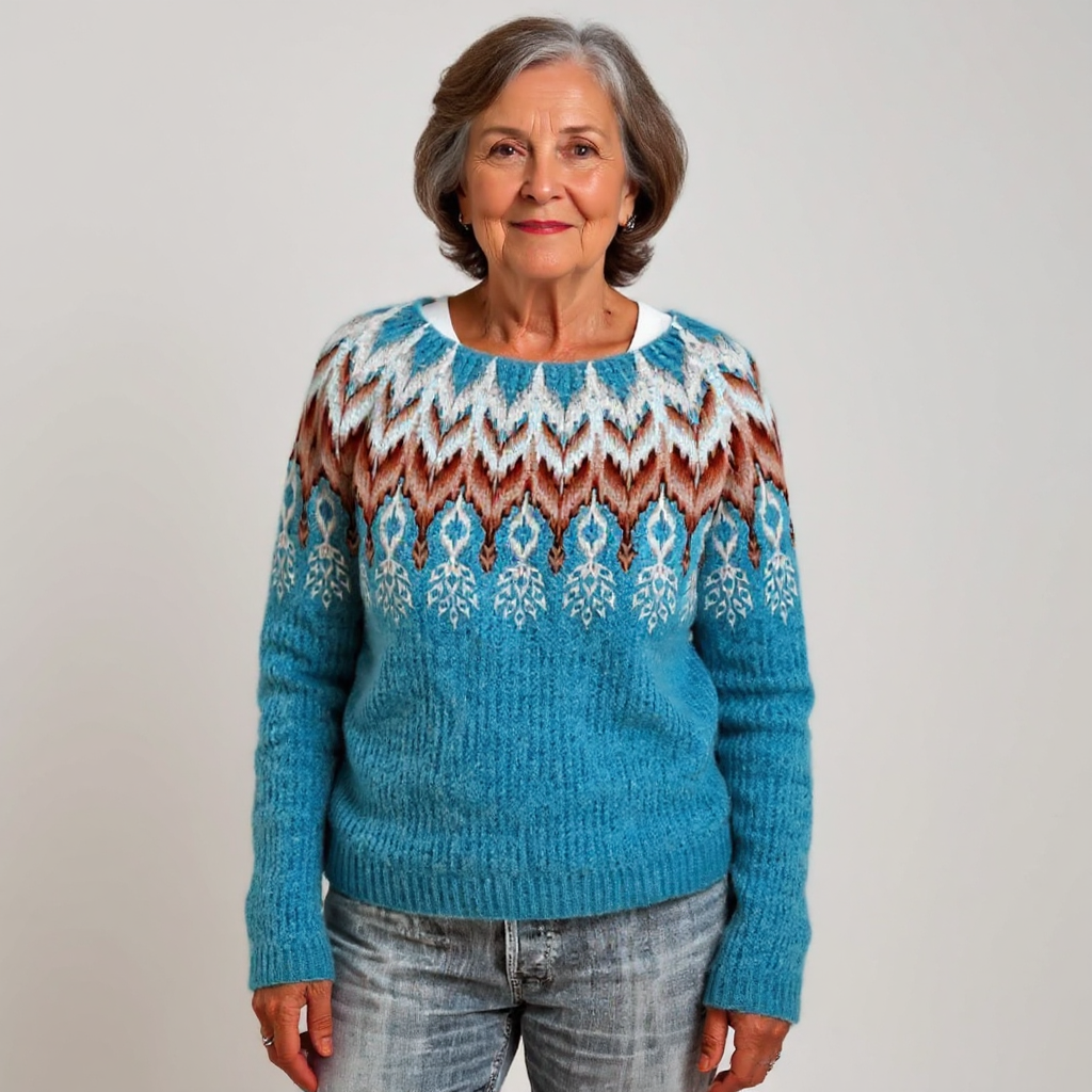 Elaine | Vintage Island Sweater