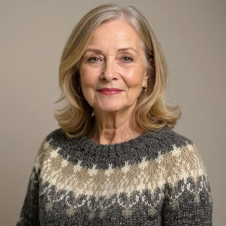 Angela | Vintage Island Sweater