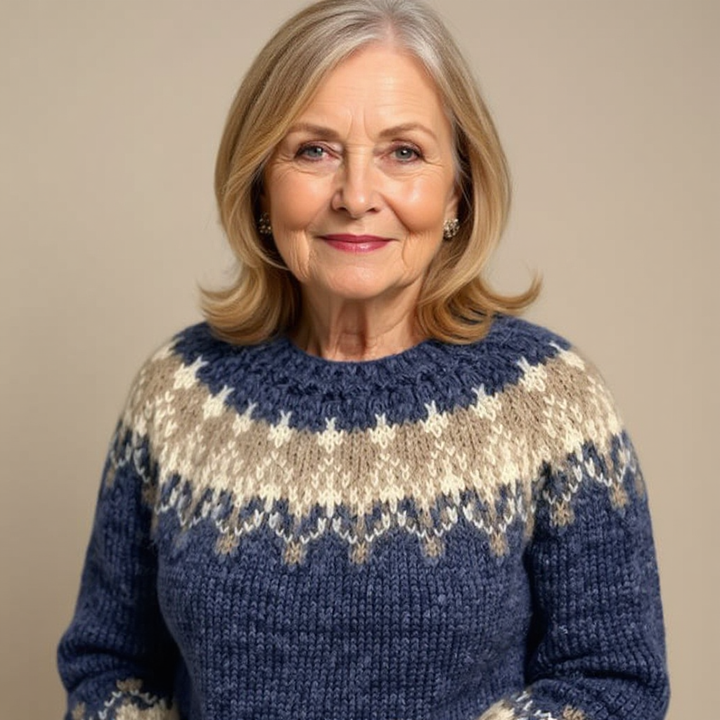 Angela | Vintage Island Sweater