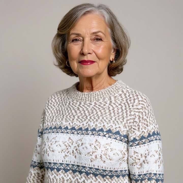 Caroline | Vintage Island Sweater