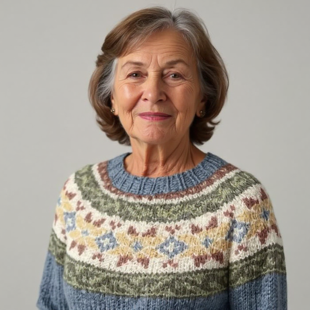 Deborah | Vintage Island Sweater