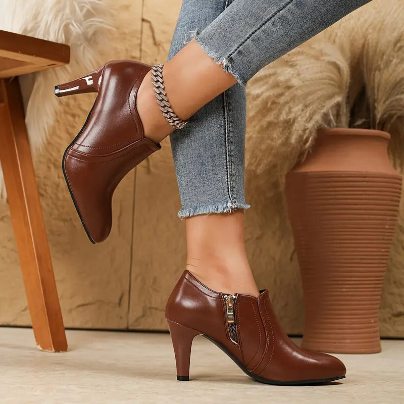 Clarisse | Support Heel Ankle Boots