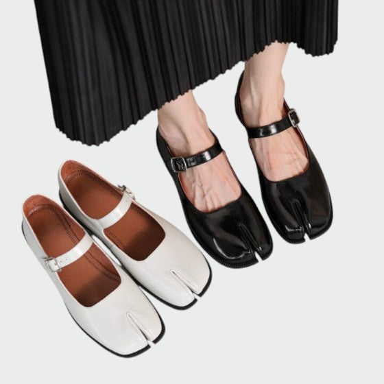 Mary Boutique™ - Split-Toe Buckle Mary Jane Shoes
