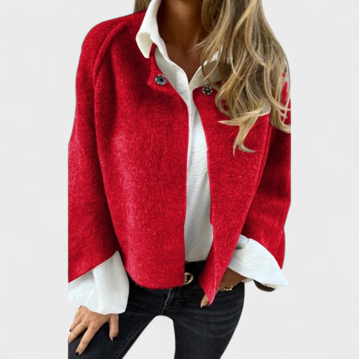 Lucia - Short jacket with elegant flowing sleeves
