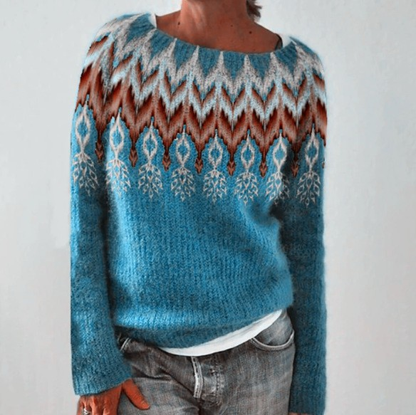 Elaine | Vintage Island Sweater
